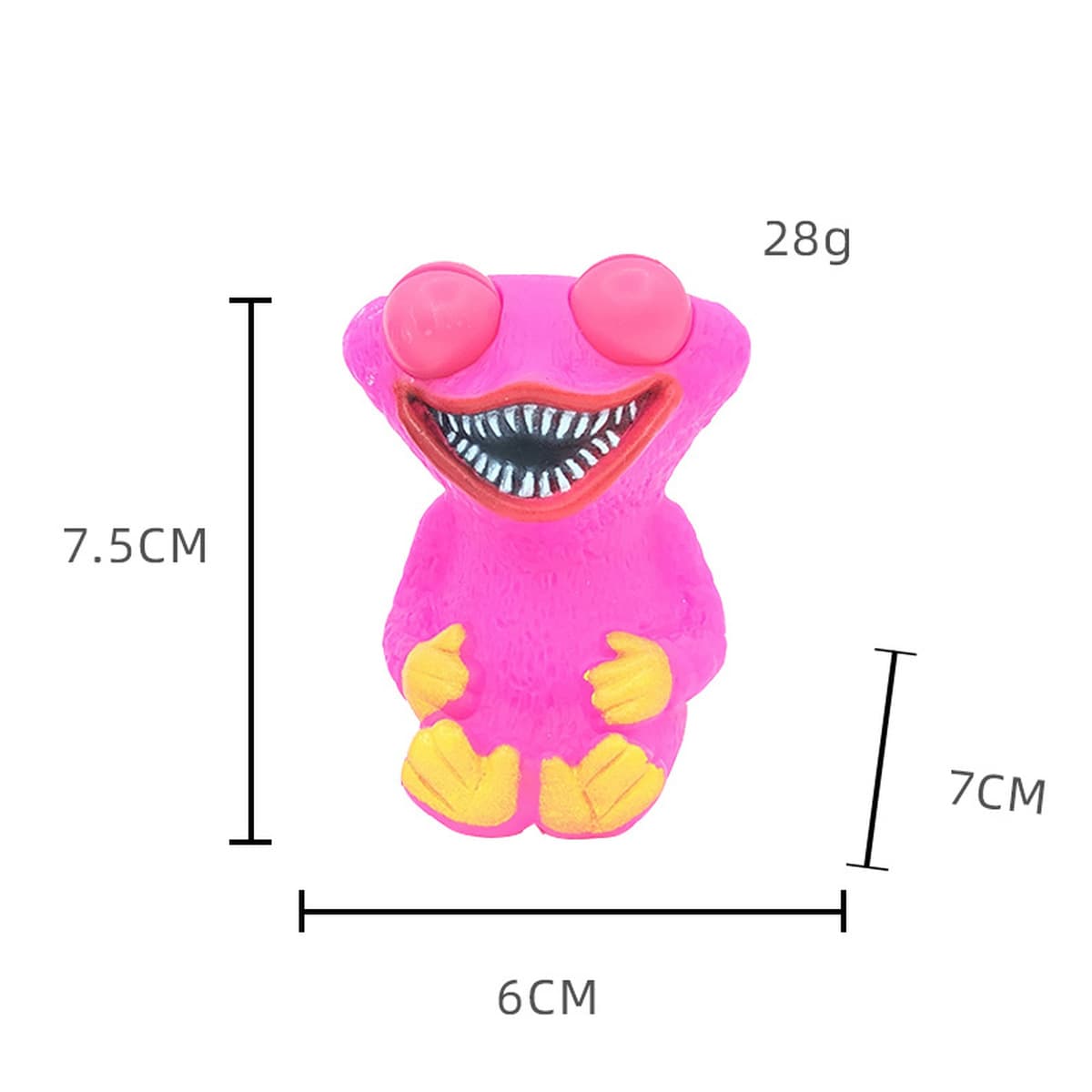 Новая и уникальная игрушка-баг, которая заставляет глаза вылезать из орбит, игрушка-мультяшная игрушка для снятия стресса,...