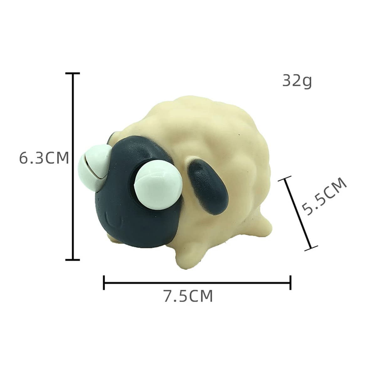 Новая и уникальная игрушка-баг, которая заставляет глаза вылезать из орбит, игрушка-мультяшная игрушка для снятия стресса,...