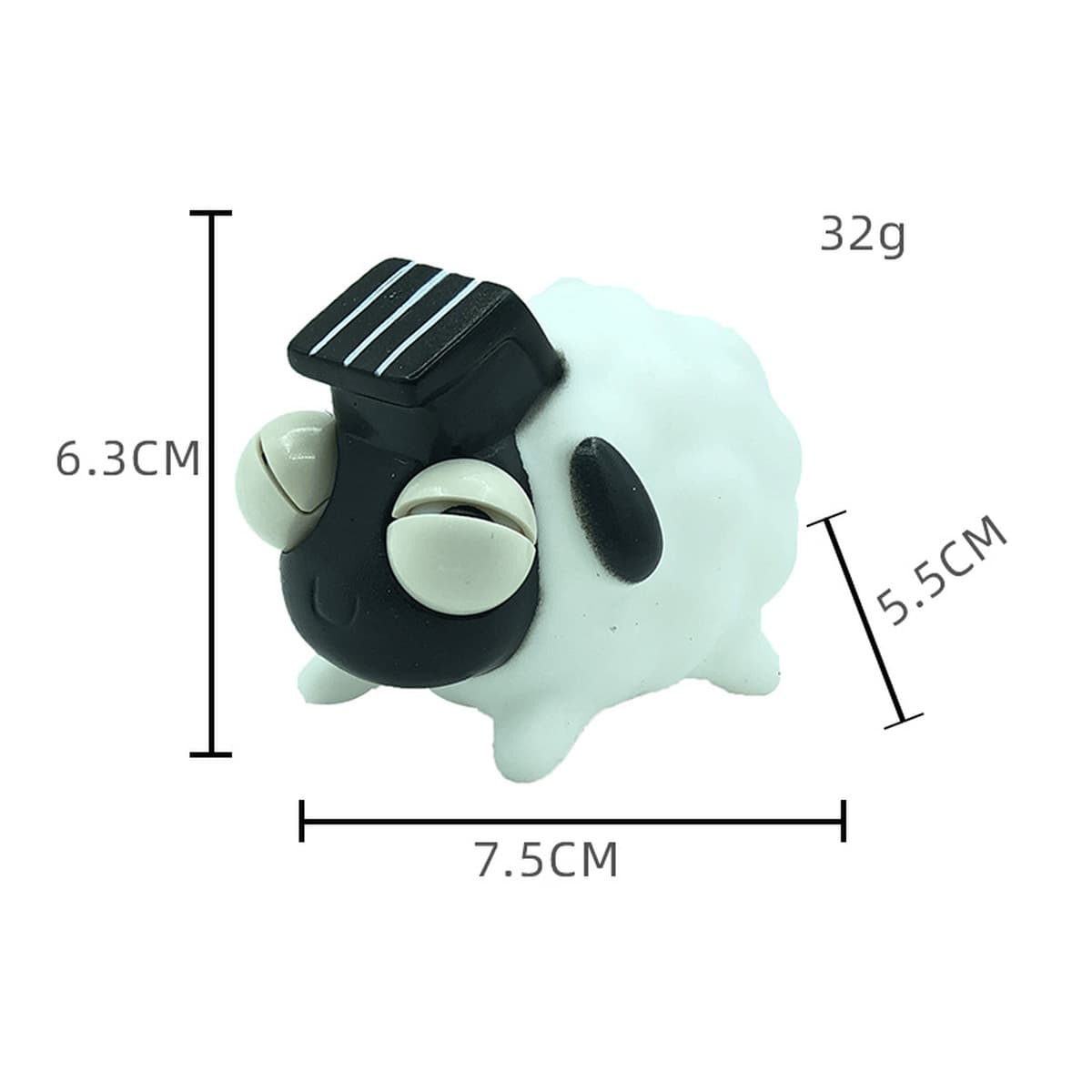 Новая и уникальная игрушка-баг, которая заставляет глаза вылезать из орбит, игрушка-мультяшная игрушка для снятия стресса,...