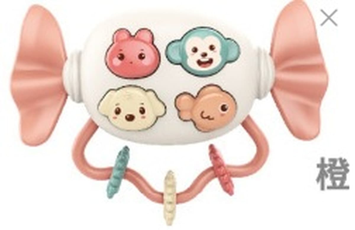 Трансграничный Супермен Песочный молоток Детские ручные погремушки 0 от 1 года до 3 месяцев 6 детских игрушек