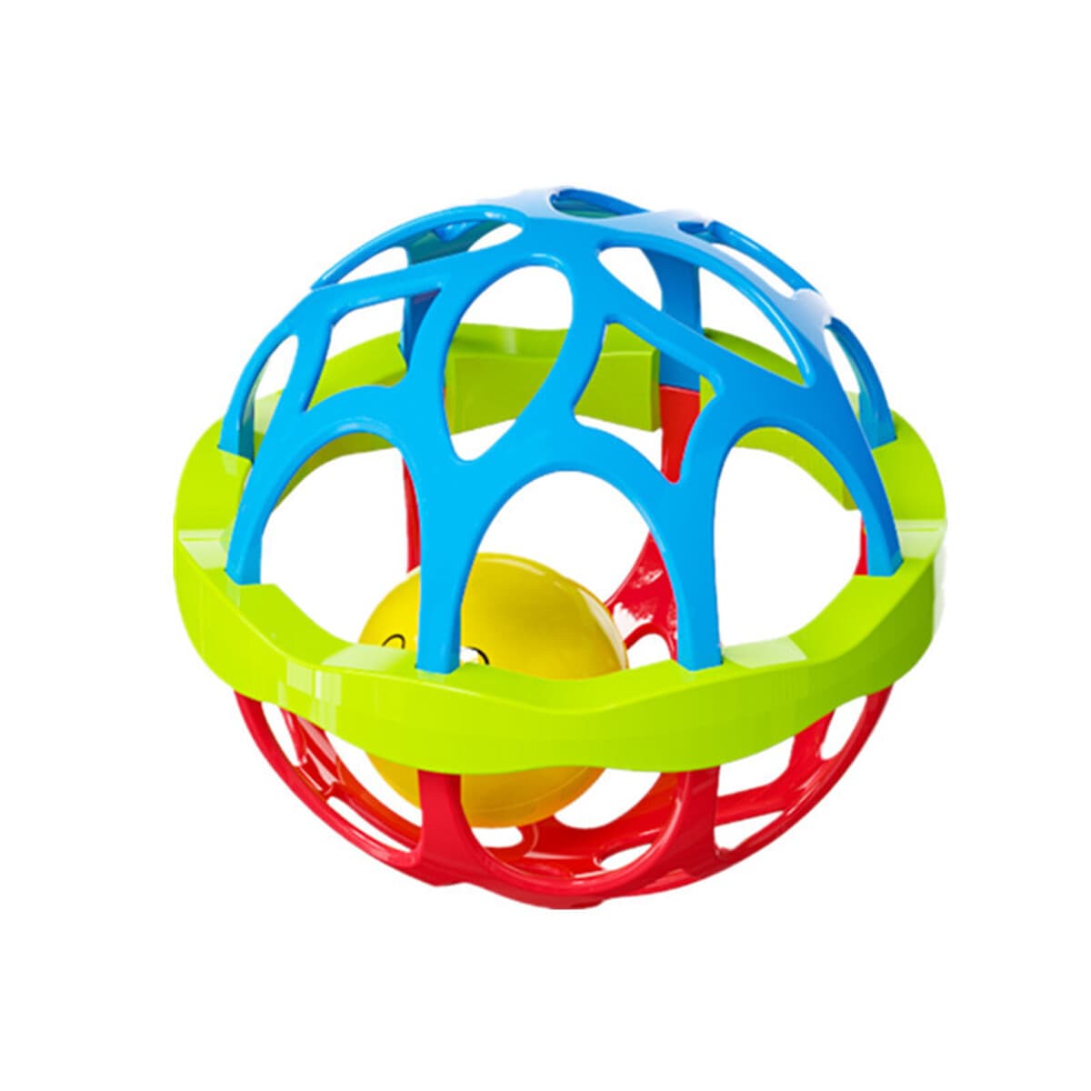 Детская игрушка с отверстием для рук может укусить погремушку От 0 до 1 года развивающий мягкий резиновый мяч для раннего...