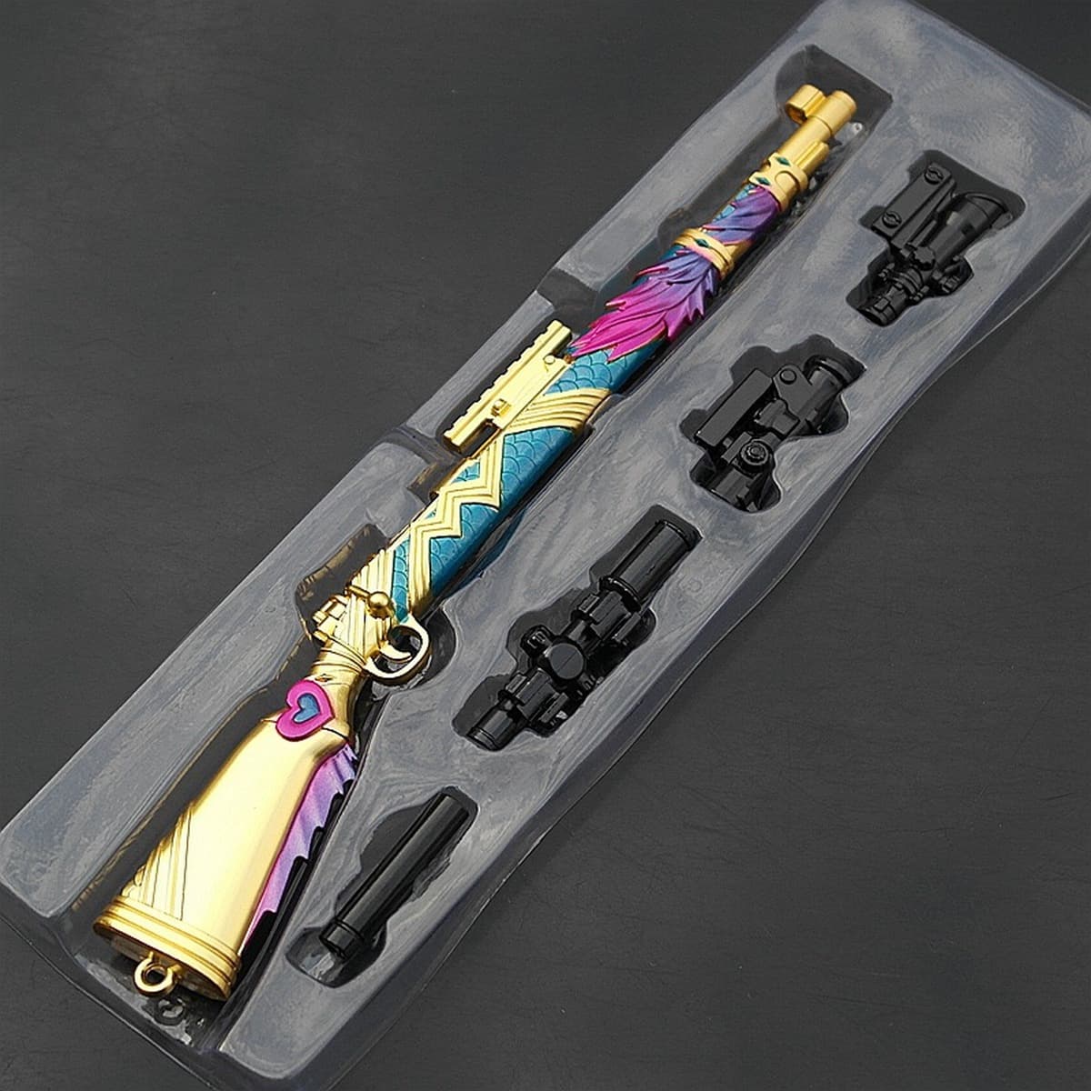 Побег Иисуса и мирное оружие боя M24 AKM M416 98K AWM модель пистолета кожа брелок