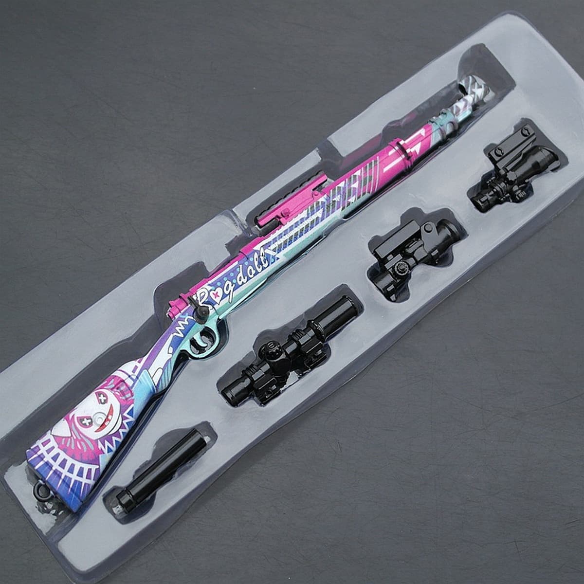 Побег Иисуса и мирное оружие боя M24 AKM M416 98K AWM модель пистолета кожа брелок