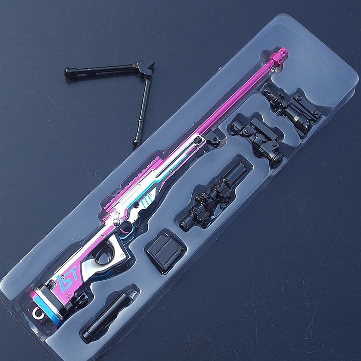 Побег Иисуса и мирное оружие боя M24 AKM M416 98K AWM модель пистолета кожа брелок