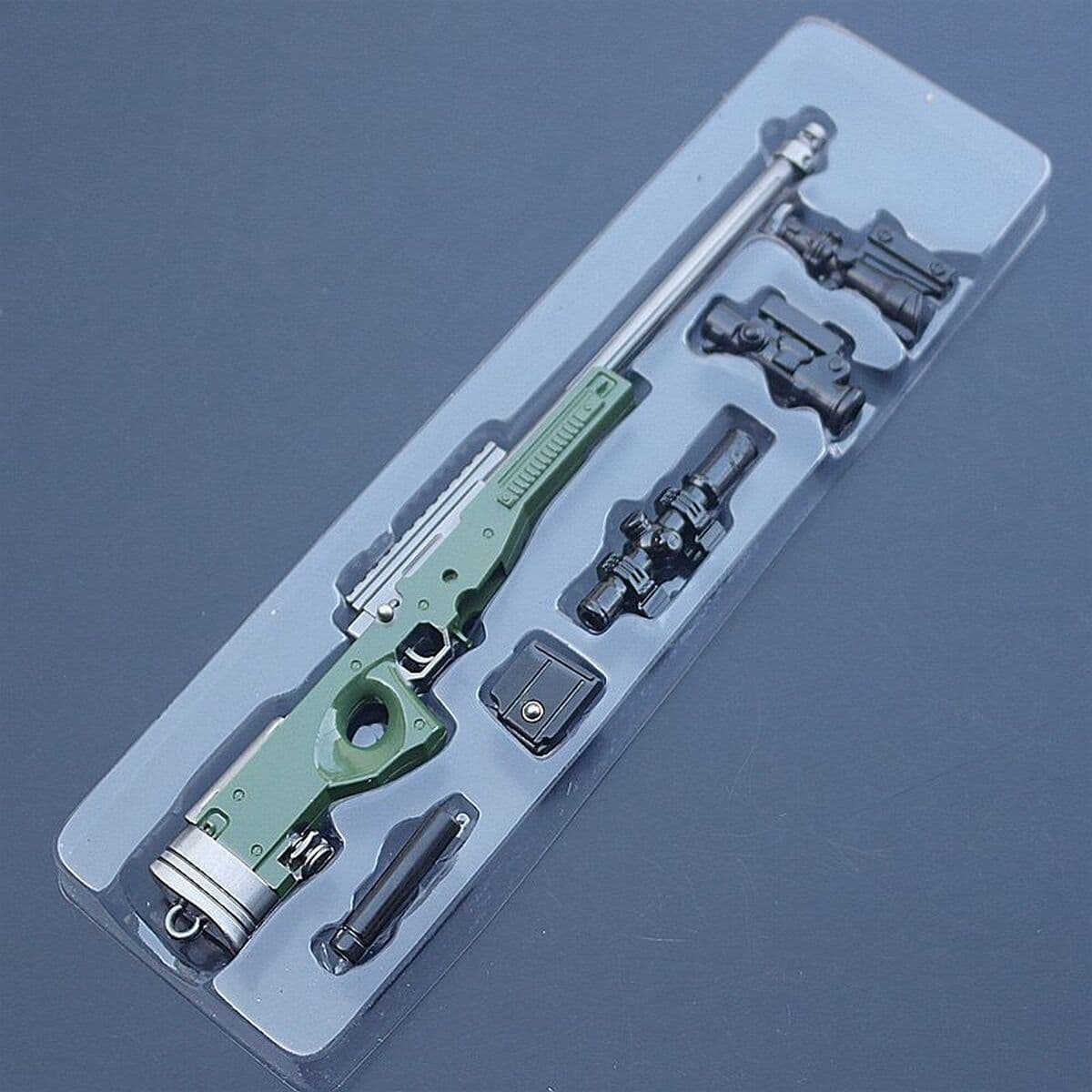 Побег Иисуса и мирное оружие боя M24 AKM M416 98K AWM модель пистолета кожа брелок