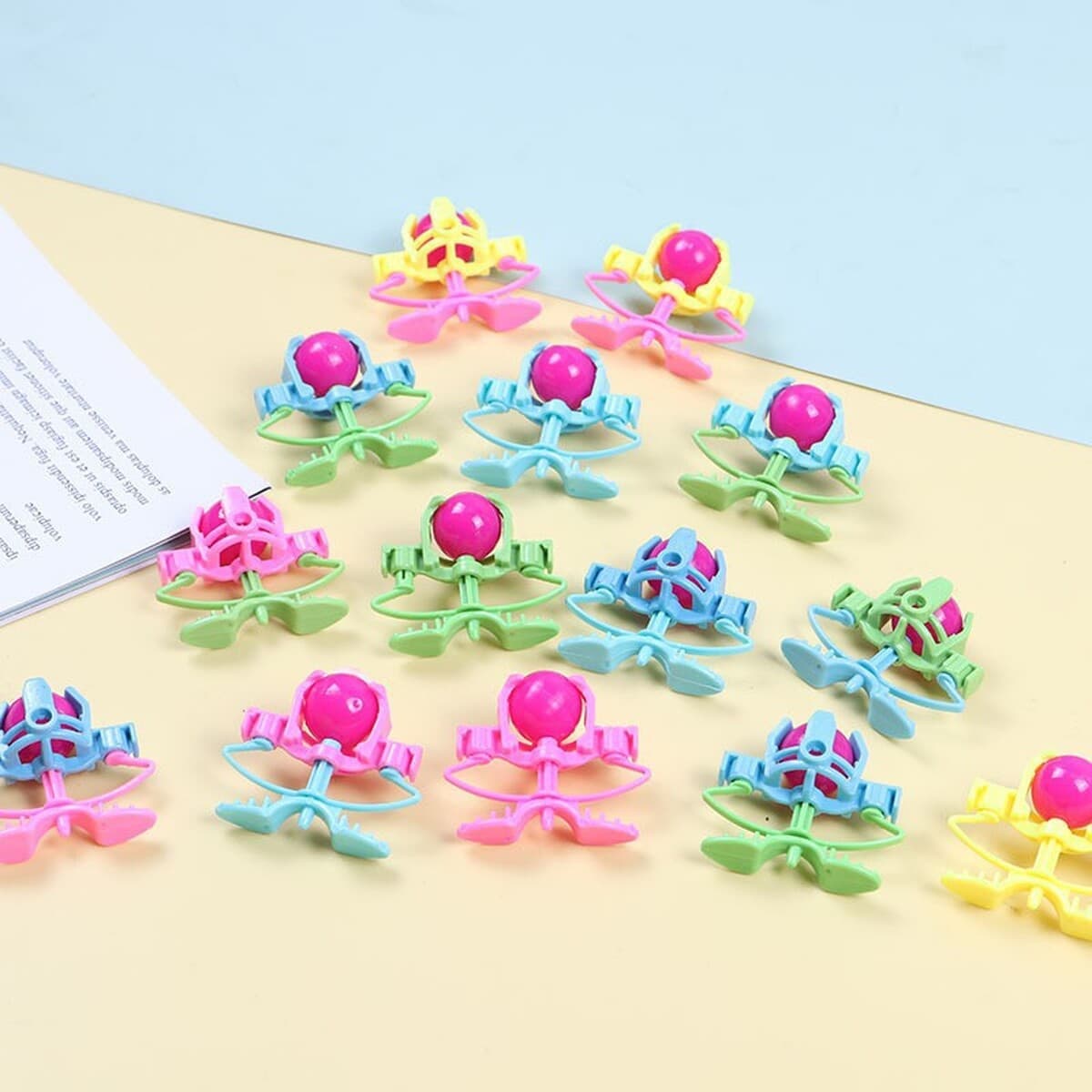 Детский шарик для выброса, креативный шарик для запуска, забавная игрушка-трюк, семейный интерактивный декомпрессионный...