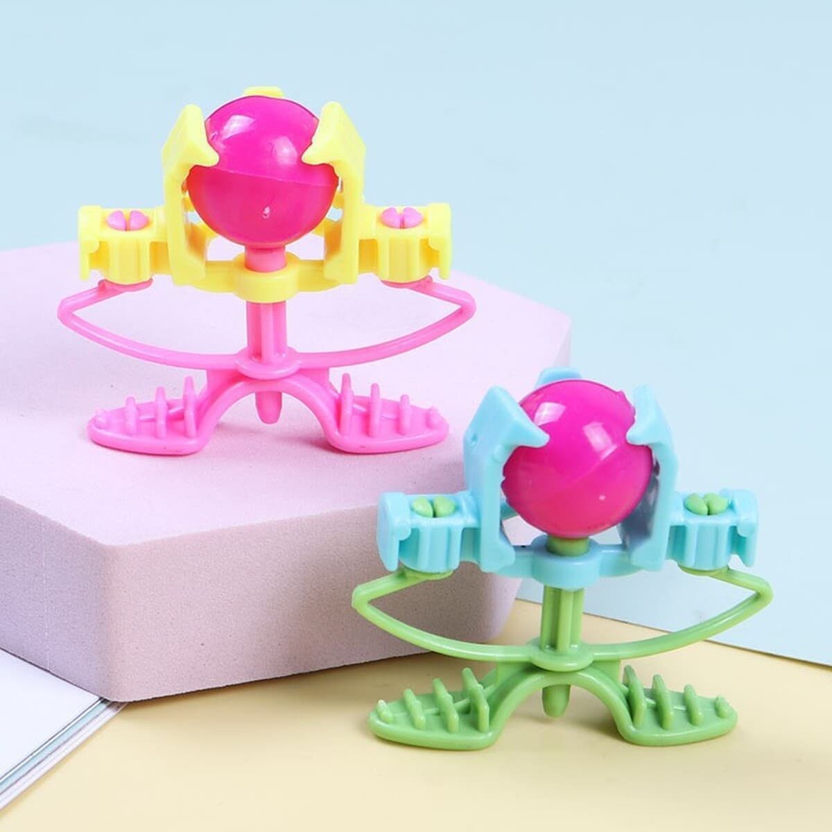 Детский шарик для выброса, креативный шарик для запуска, забавная игрушка-трюк, семейный интерактивный декомпрессионный...