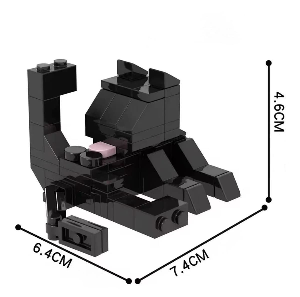 Конструктор «Коровка-кошка», игрушки-конструкторы для сборки, фигурки мелких животных, развивающие игрушки для мальчиков и...