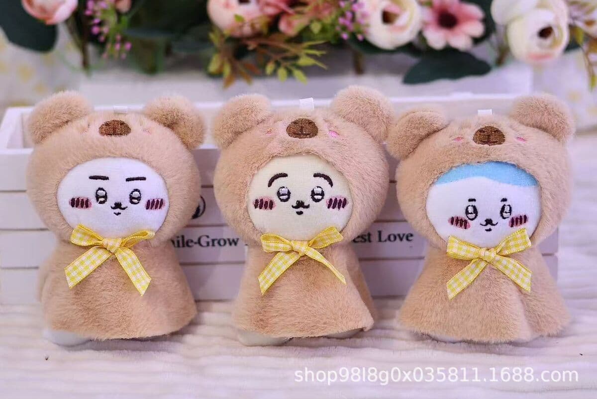 Японская милая самоуничижительная медвежья цветочная фея