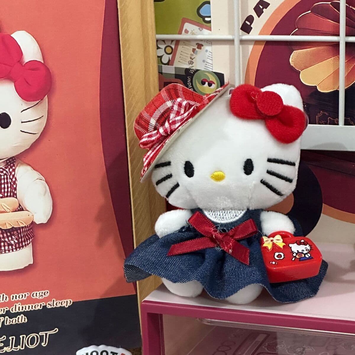 Любовь hellokitty кукла брелок подвеска подарочная сумка плюшевая милая кукла подвеска милая