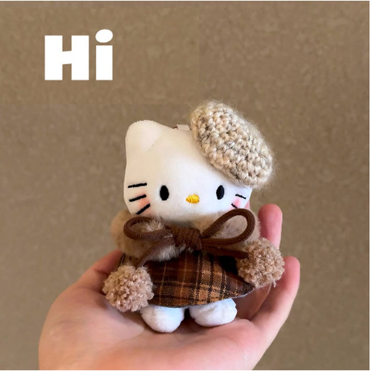 Милый мультфильм гавайский плавательный круг Kitty плюшевые куклы подвеска Ktcat школьная сумка подвеска брелок подарок