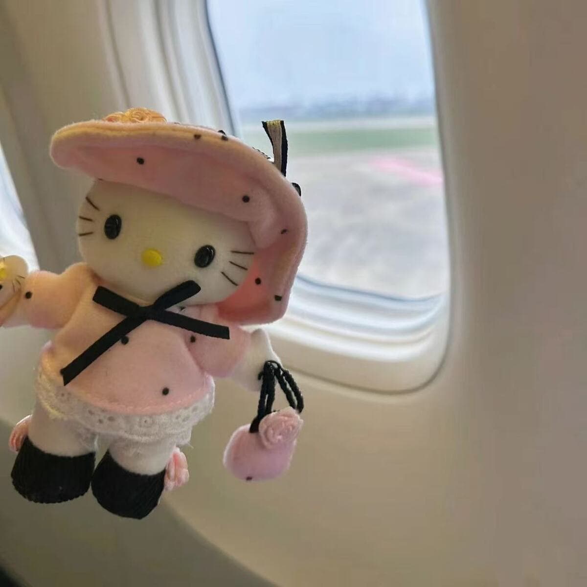 Милый мультфильм гавайский плавательный круг Kitty плюшевые куклы подвеска Ktcat школьная сумка подвеска брелок подарок