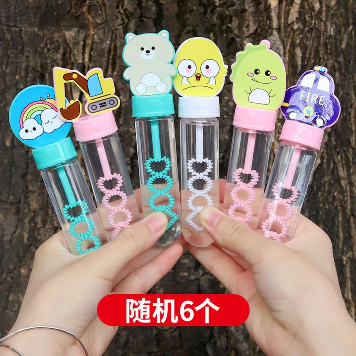 Bubble Stick Детские маленькие размеры Игрушки для воды с пузырьками Подарки на открытом воздухе Парк Push Night Market...