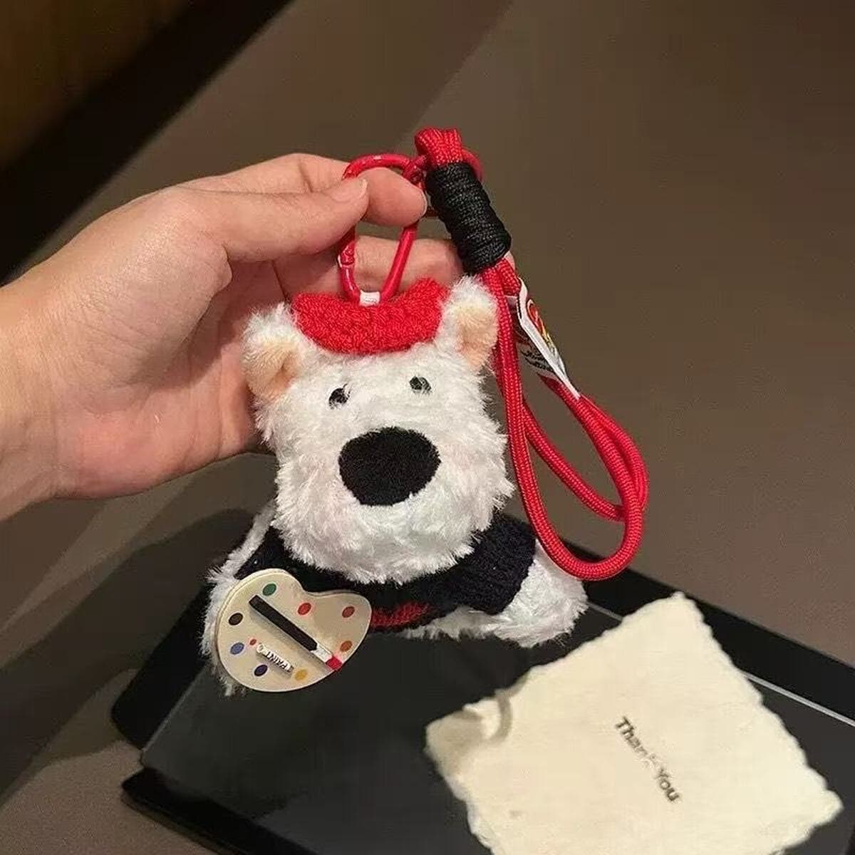 Автомобиль Youpin West Highland щенок плюшевая игрушка кукла кукла сумка брелок подвеска слепая коробка подарок