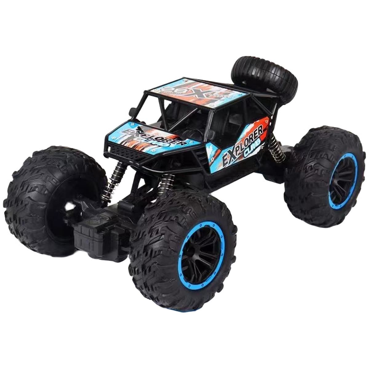 Очень большой радиоуправляемый внедорожник, игрушечная машинка, перезаряжаемая, высокоскоростная, двухколесный привод,...