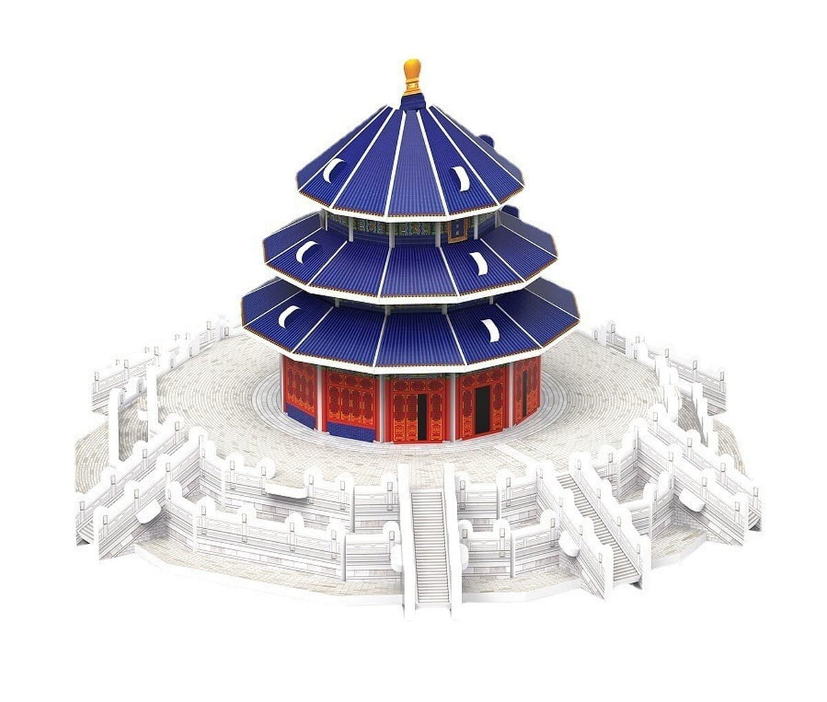 3D-пазл «Ворота Тяньаньмэнь», игрушка для творчества в классе, подарок на День независимости, развивающий конструктор,...