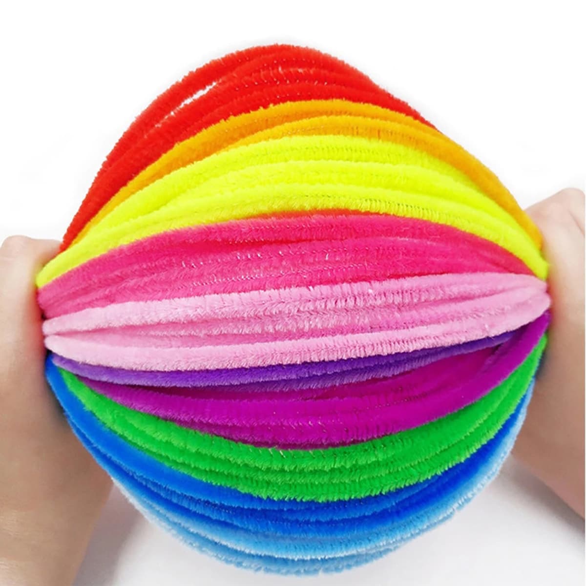 Индивидуально упакованные витые палочки, разноцветные шенилловые нити, материалы для витых палочек, игрушки для сборки,...