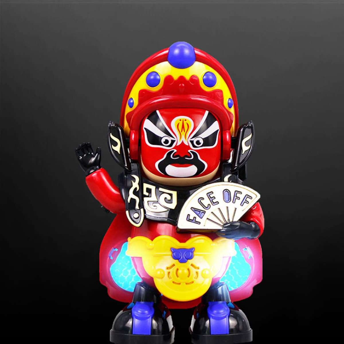 1 игрушка TikTok, электрическая игрушка, меняющая лицо, танцующая кукла-робот, Сычуаньская опера, автоматическая...