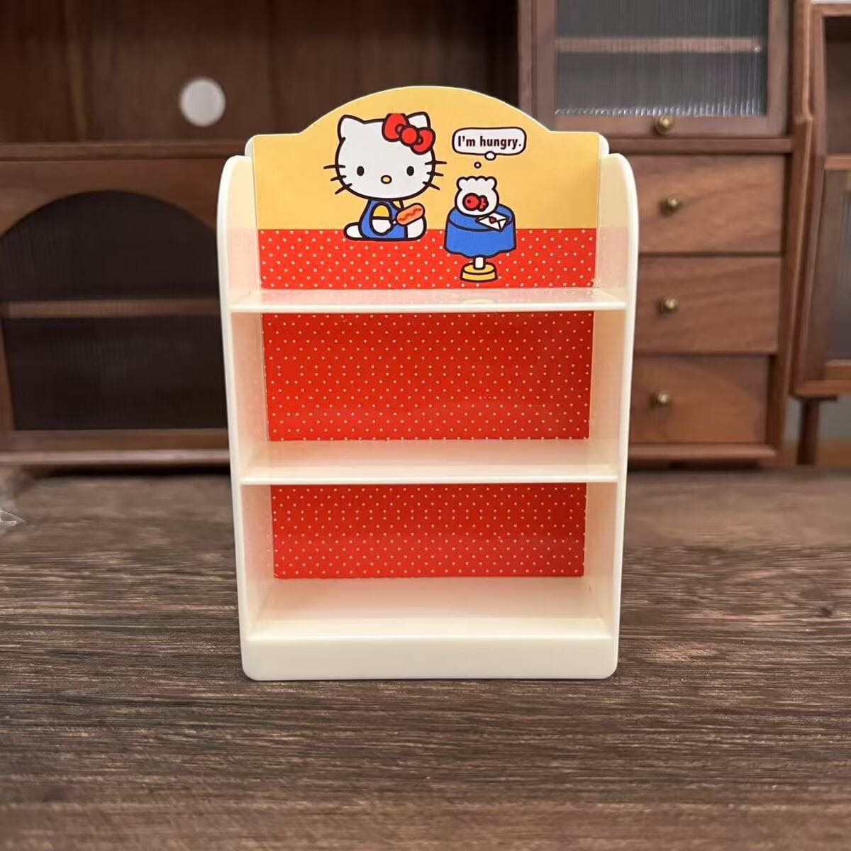 Микроминиатюрный кукольный домик мини-маленькая полка kt Crayon маленькая новая полка для хранения домашних игрушек
