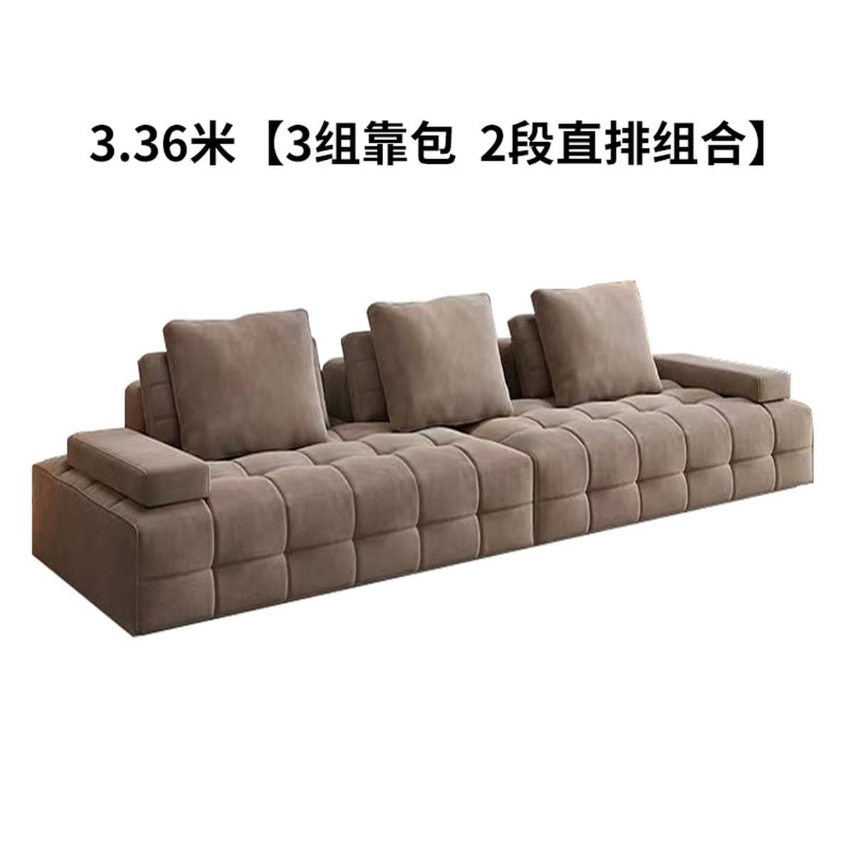 Диван высокой плотности с компрессией Lawrence, матовая ткань, цельный безрамный, фабрика компрессионных диванов Foshan