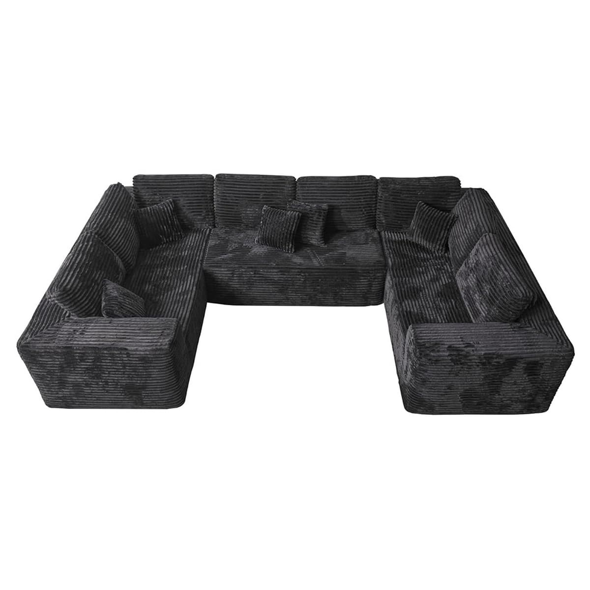 Модульный диван-блок из тофу, тканевая мебель для гостиной в итальянском стиле для небольших квартир, бескаркасное...