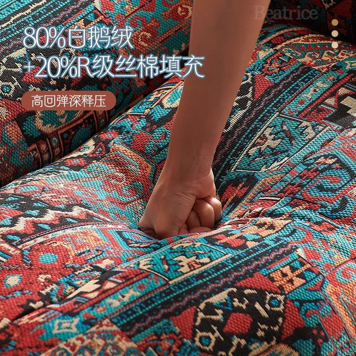 Одиночный диван в средневековом стиле, кресло из джерси, ретро-дизайнерская ткань, массив дерева, гостиная, диван для...