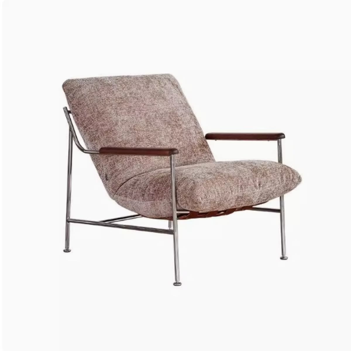 Кресло-качалка Fika в стиле Баухаус для дома, одноместное, для гостиной, в скандинавском современном минималистичном стиле,...