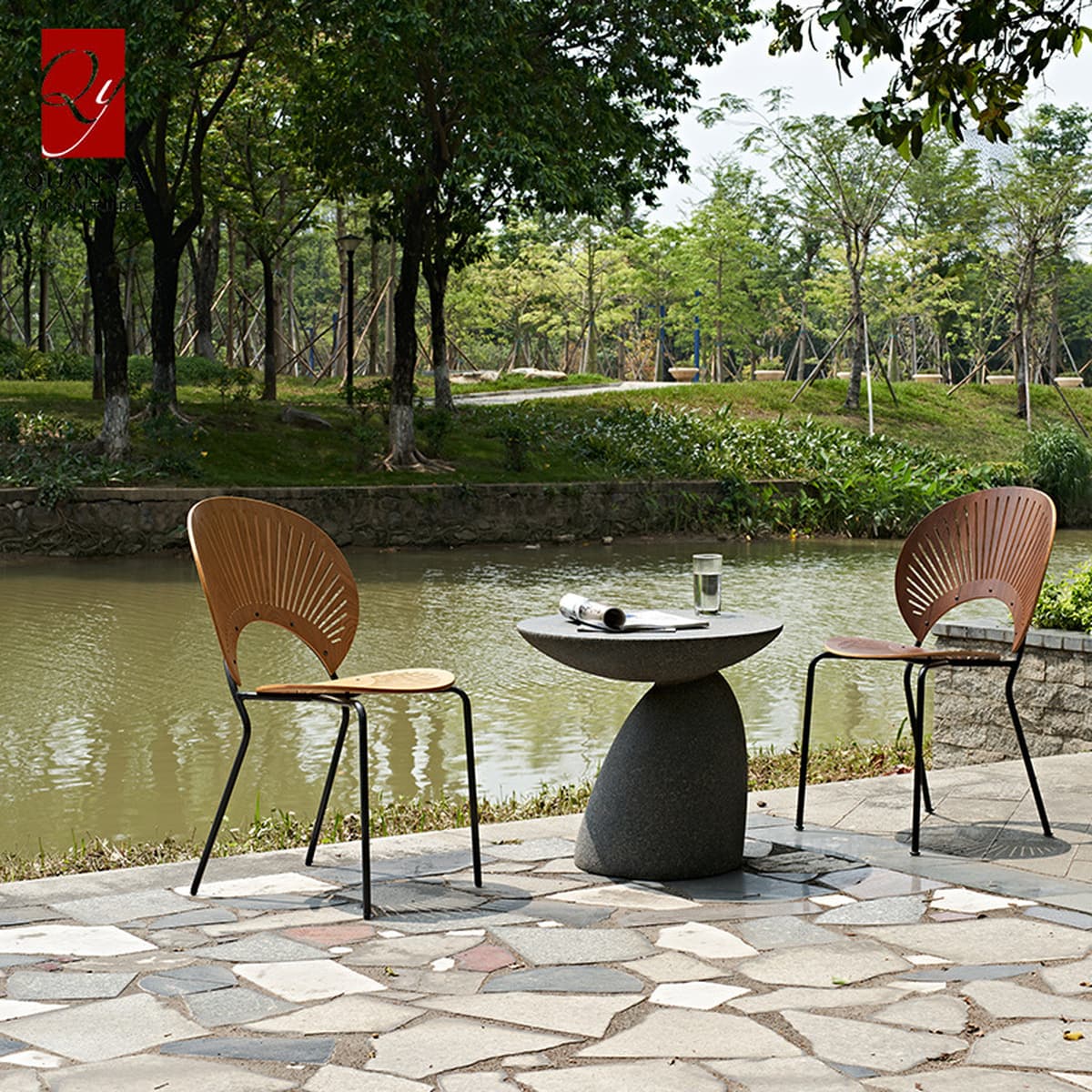 Стеклопластиковый цельный журнальный столик в форме гриба, в скандинавском стиле, для гостиной, приставной столик к дивану,...