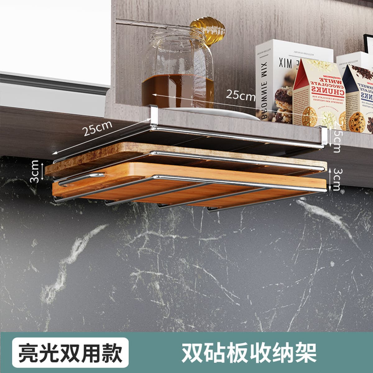 Нижний подвесной шкаф из нержавеющей стали для кухонного шкафа