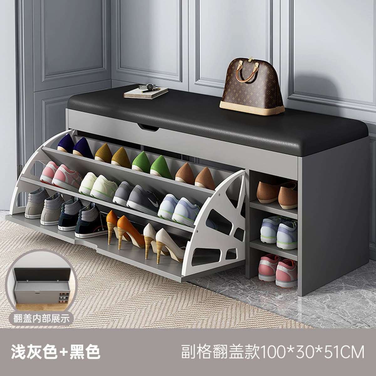 Ношение обуви табурет для домашнего использования