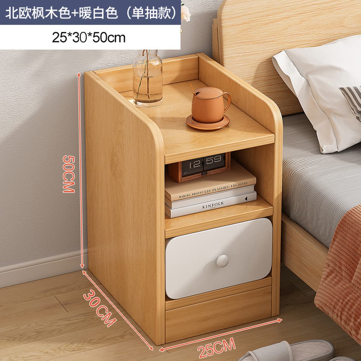Ультра узкая тумбочка небольшой размер мини-шкафчик простой современный спальня небольшой зазорной шкафчик