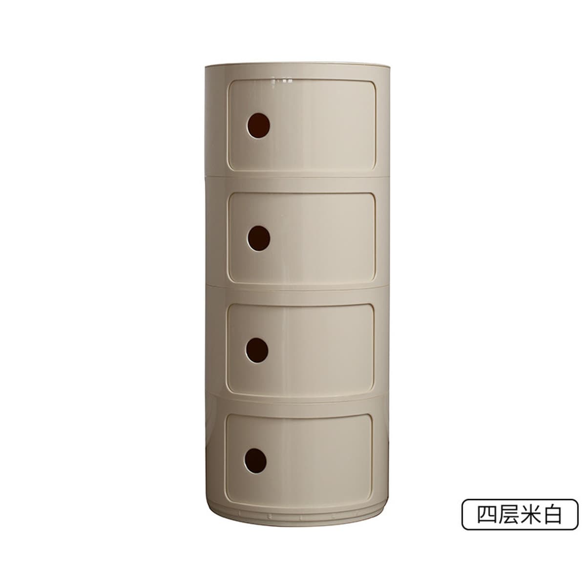 Nordic ins Круглая тумбочка Современный Простой Белый Креативный Маленький Шкаф Мини Простой Пластиковый Боковой Шкаф