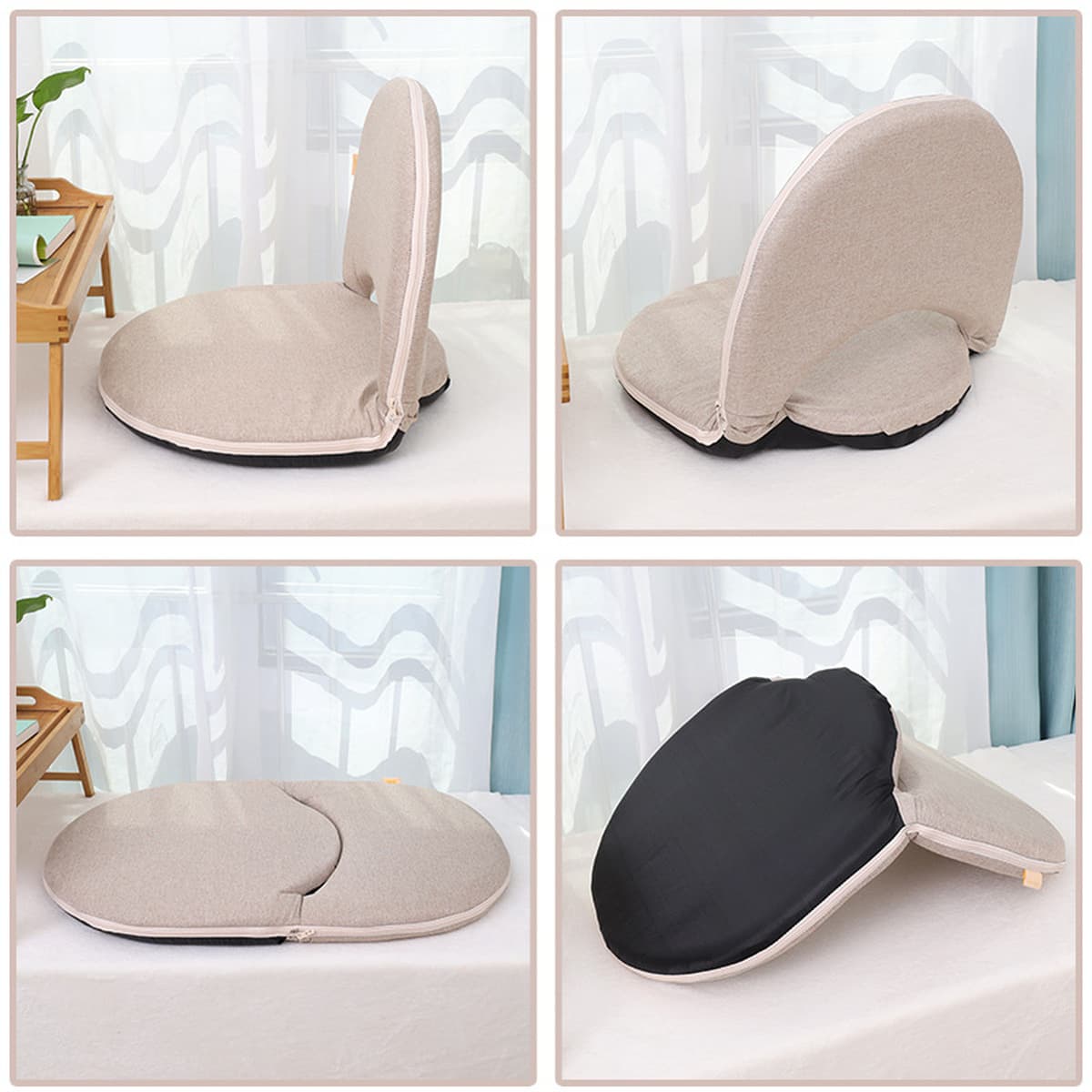 Овальный ленивый диван, татами, складной эркер, стул для отдыха, спальня, дом, общежитие, кровать, складной маленький диван