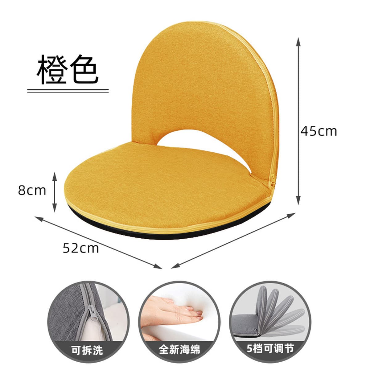 Овальный ленивый диван, татами, складной эркер, стул для отдыха, спальня, дом, общежитие, кровать, складной маленький диван