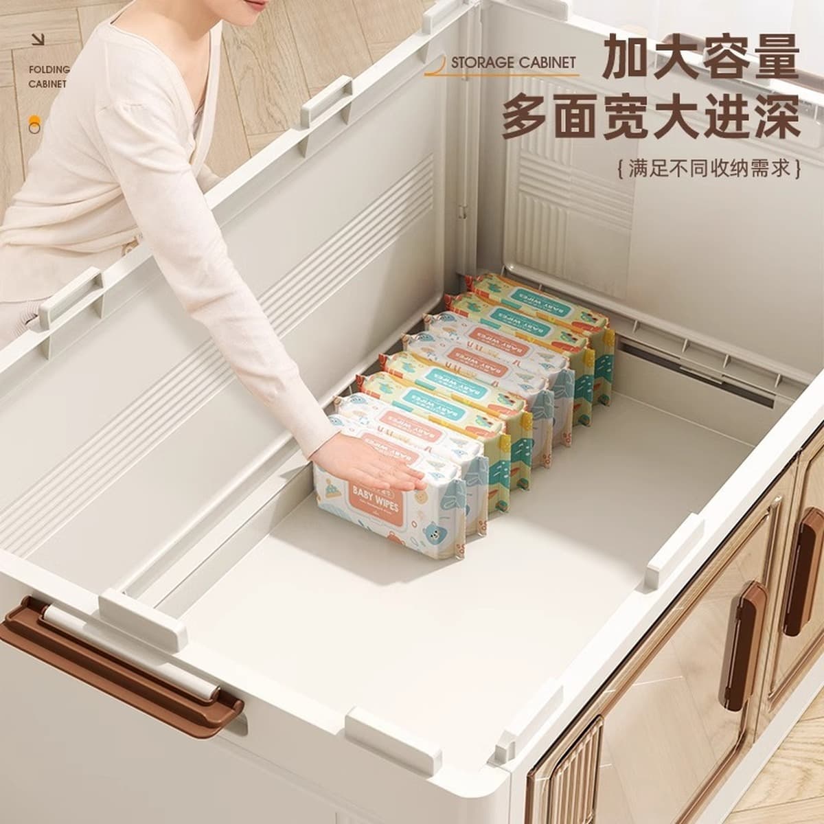 Стеллаж для хранения Younai бытовой детский шкафчик Одежда Игрушка Организация Шкаф установка-Бесплатный складной шкаф для...