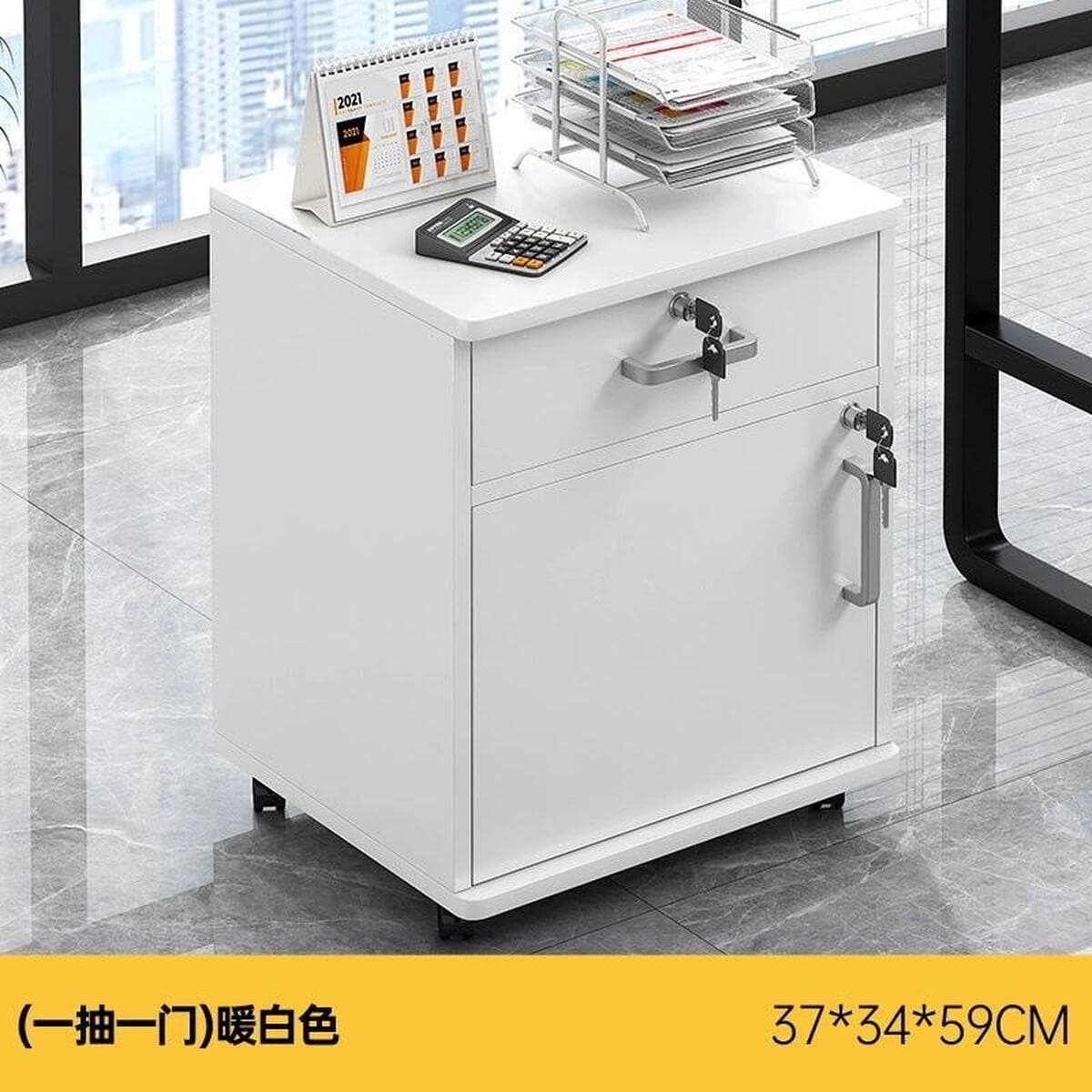 Картотечный Шкаф Офис Мобильный Боковой Шкаф Деревянный Шкафчик Ящик Шкаф Под Стол Хранения Низкий Шкаф Хранения Принтера
