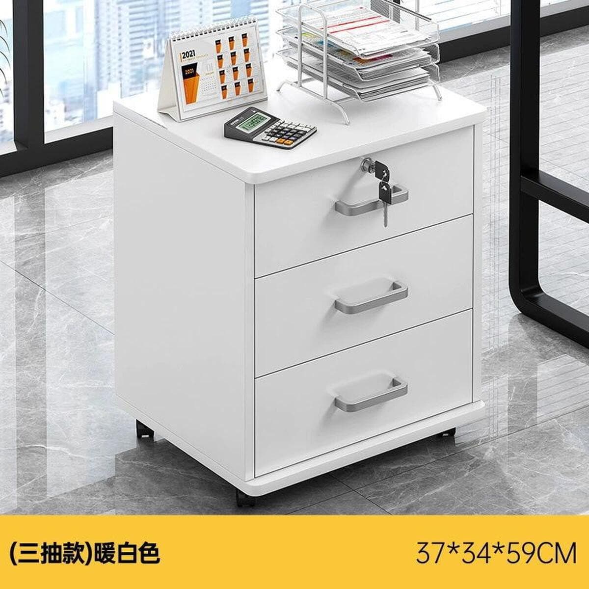 Картотечный Шкаф Офис Мобильный Боковой Шкаф Деревянный Шкафчик Ящик Шкаф Под Стол Хранения Низкий Шкаф Хранения Принтера