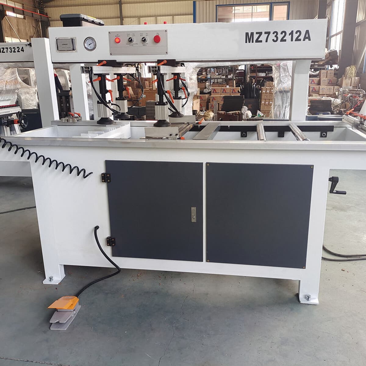 Рядная дрель для деревообработки, двухрядная дрель, сверлильный станок «три в одном», сверление мебельных шкафов,...