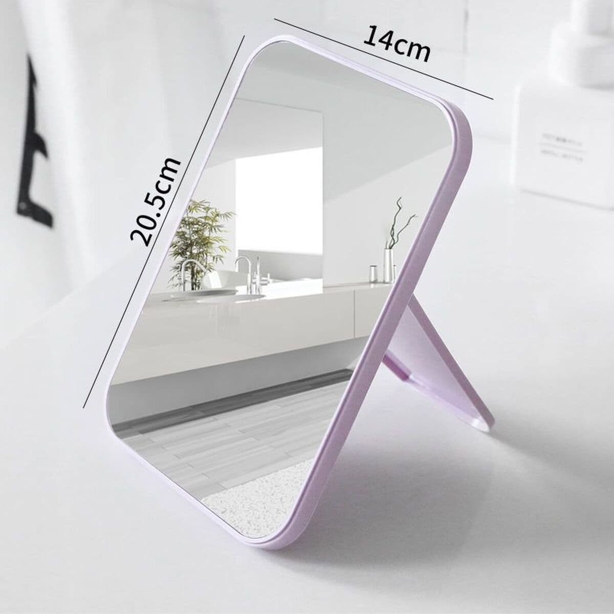 HD зеркало маленькое зеркало для макияжа интернет-знаменитости складной мини портативный HD студент принцесса настольное...