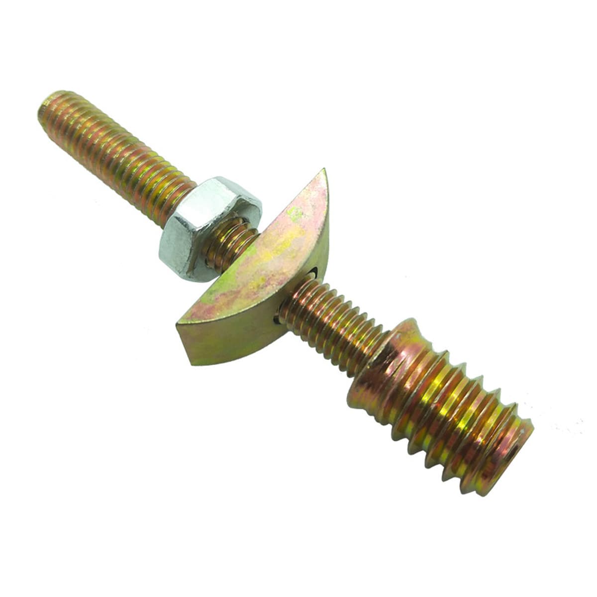 Мебельная фурнитура прикроватный соединитель полумесяц Разъем четыре в одном кровать сборка шкаф-купе М8*90