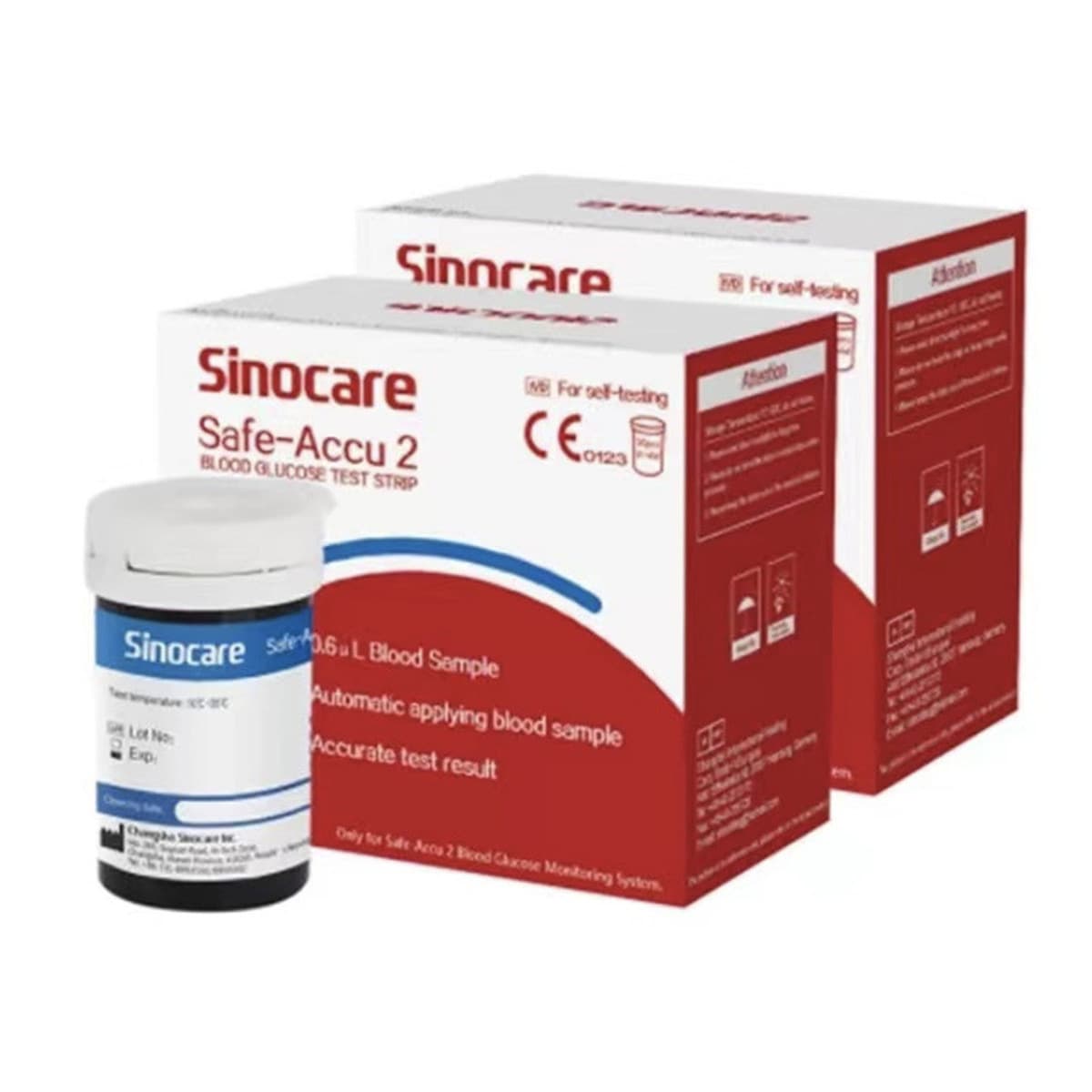 Тест-полоски Safe-Accu2 для домашнего глюкометра, высокоточный прибор для измерения уровня глюкозы в крови, портативный...