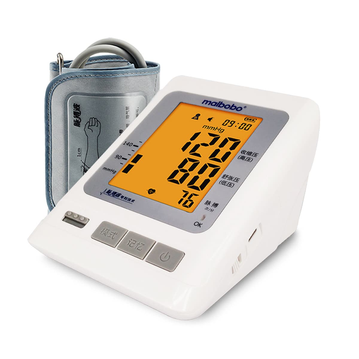 Измеритель артериального давления с импульсным волновым методом MaiBoBo, бытовой электронный тонометр, медицинское...