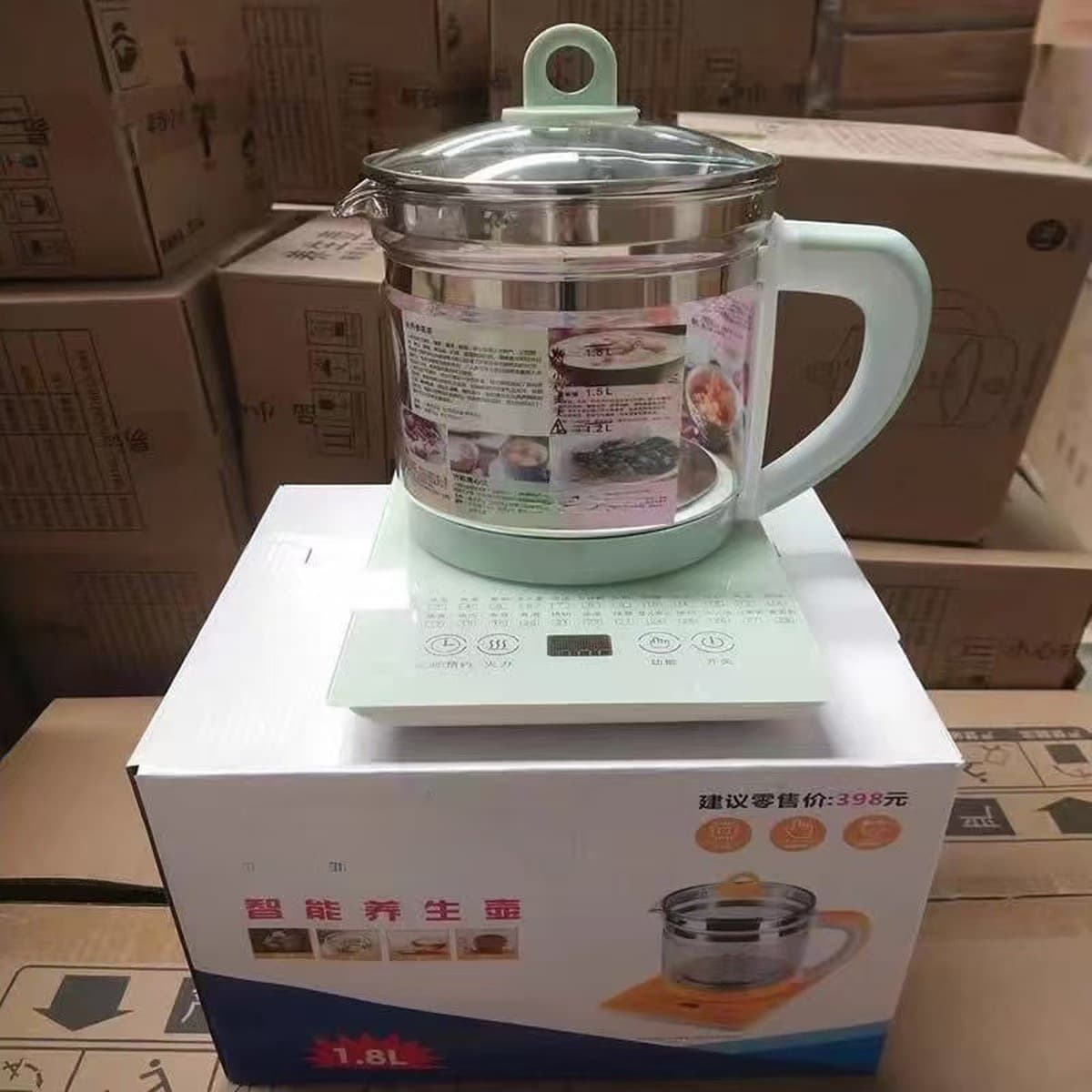 Половина шара, горшок для здоровья, офисный бытовой многофункциональный чайник, горшок для отвара, чайный горшок для...