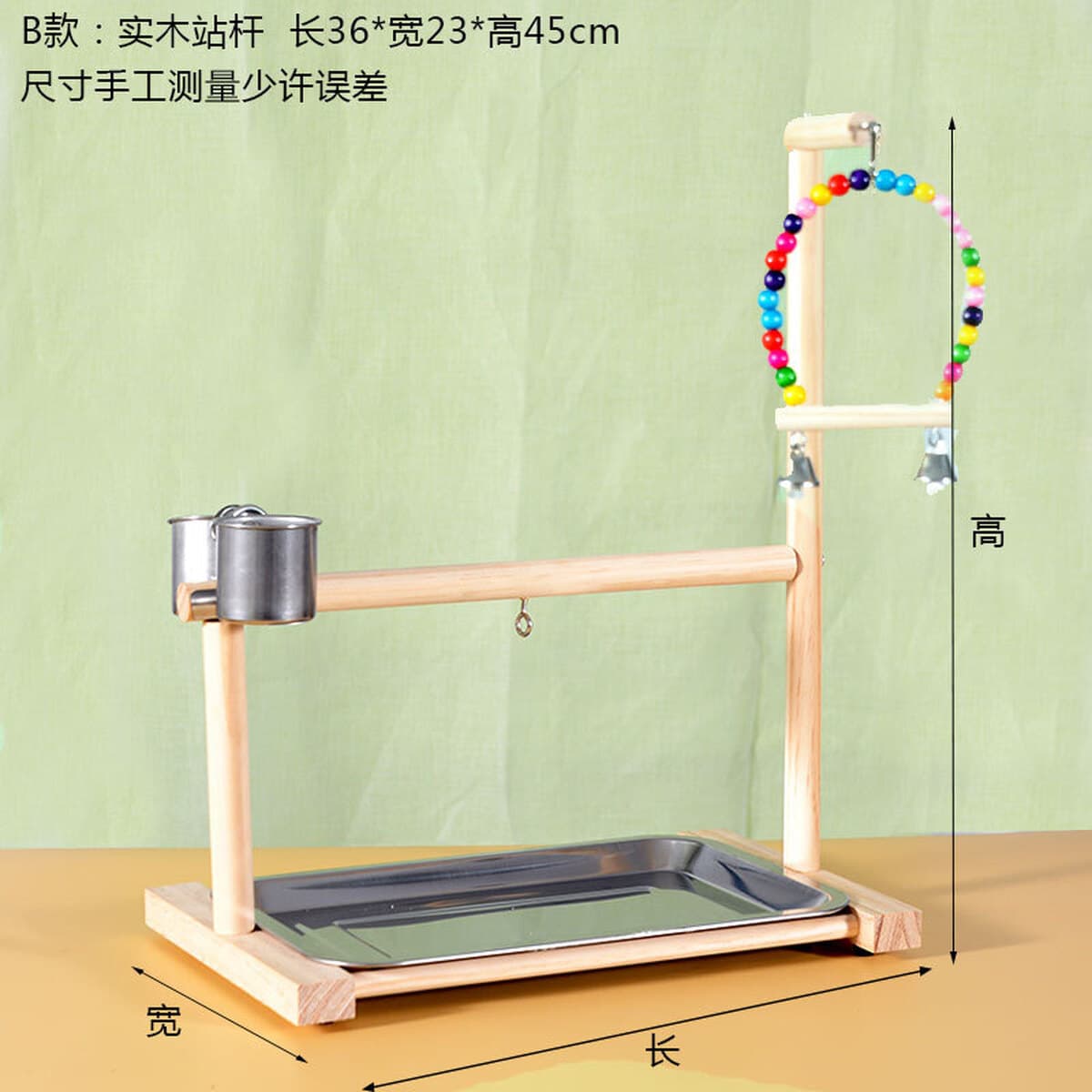 Платформа станции попугай, товары для животных, игрушки для птиц, перец, матовая станция
