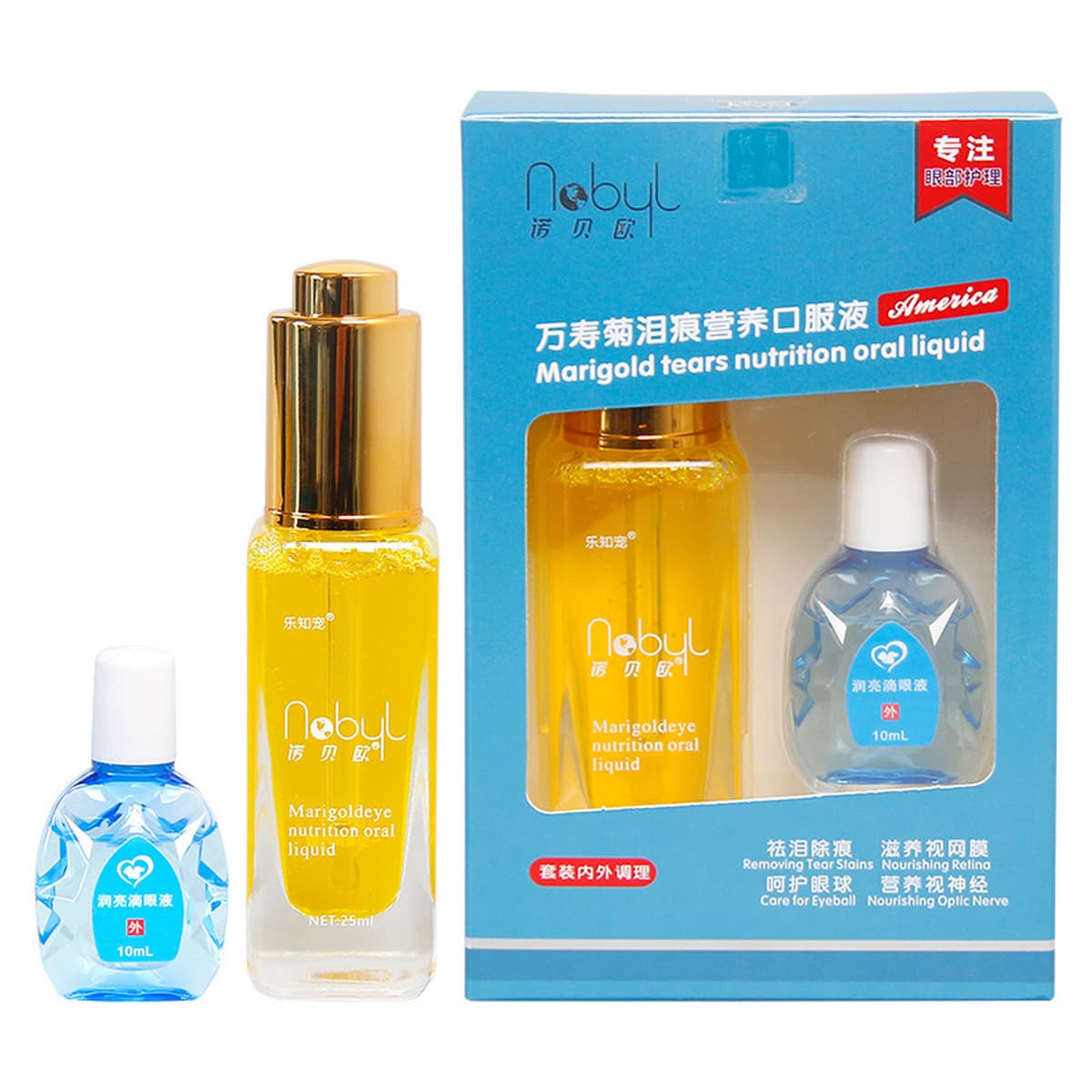 Жидкость для удаления слезных пятен Lezhi Pet для кошек, средство для удаления слезных пятен Tylenol Beo Di, осветляющая...