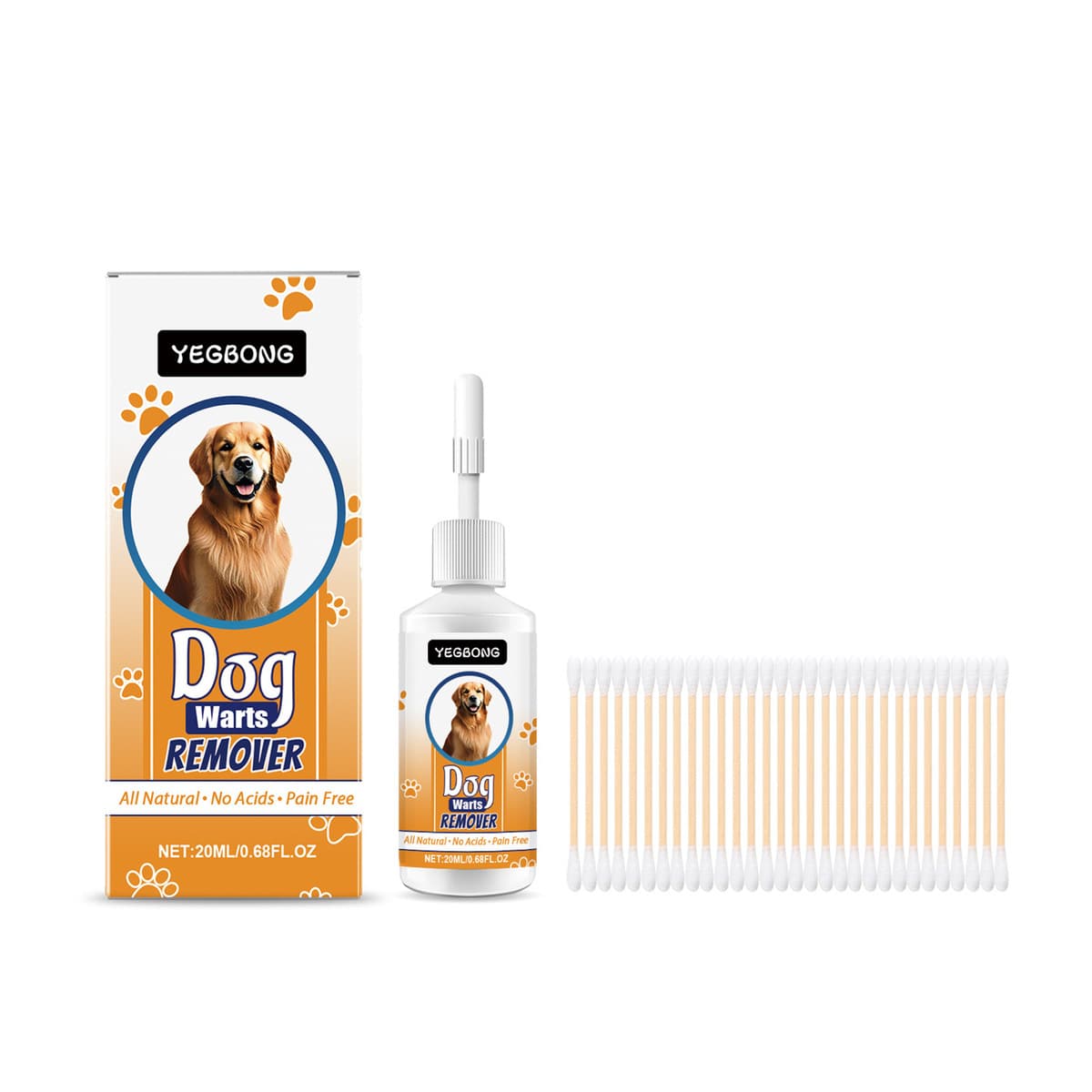 YEGBONG Домашние животные Кью жидкость Домашние животные собаки кожи этикетки для очищения мясных гранул бородавки...