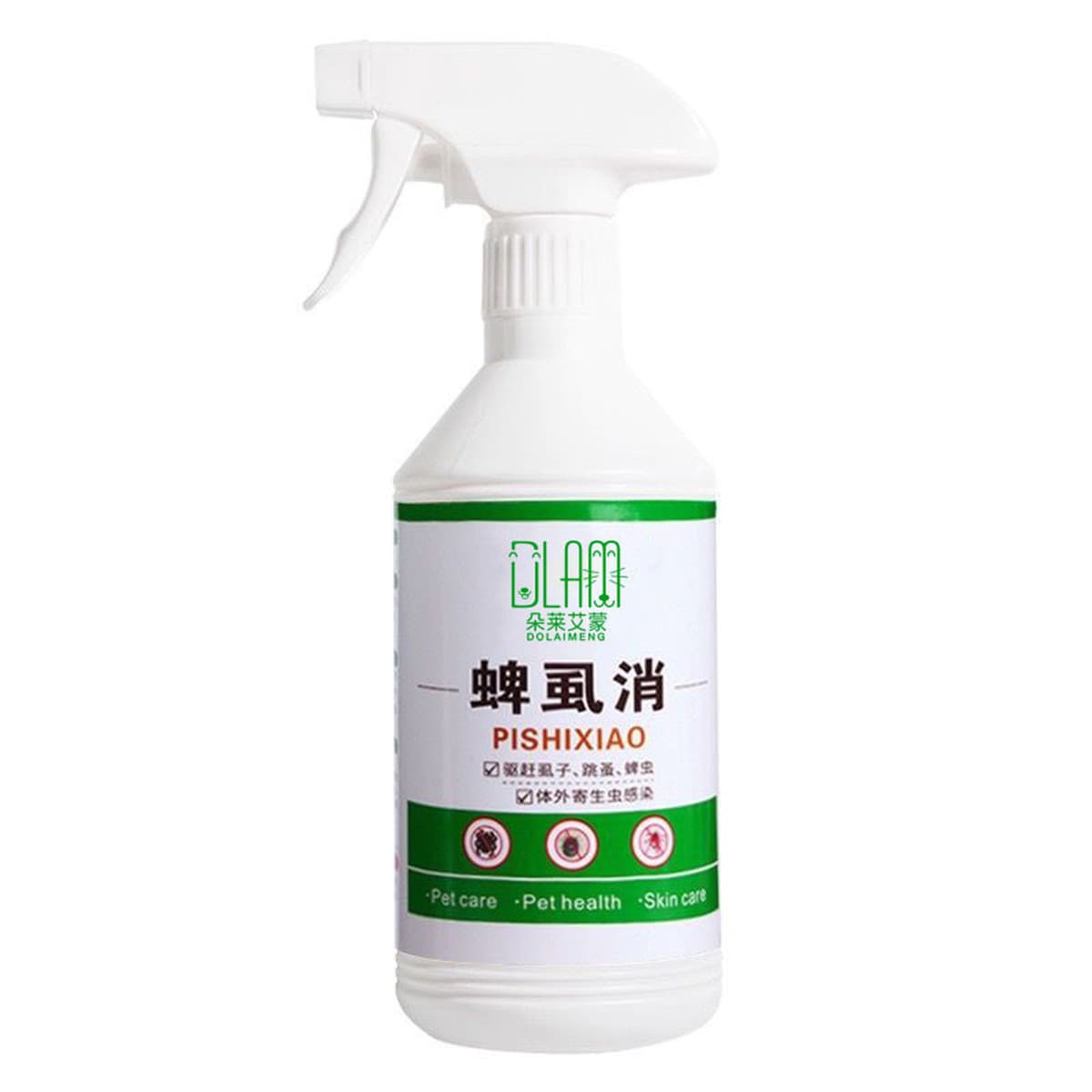 Спрей от блох для домашних животных, популярный репеллент от насекомых, средство от клещей и вшей, внешний спрей для кошек и...