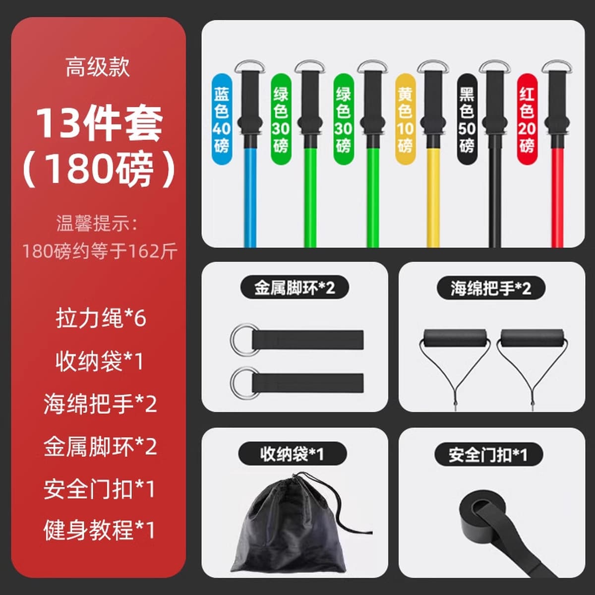 Тренировочная веревка Фитнес Мужская эластичная лента Тренировочная веревка Бытовое сопротивление Рента Раландер Тренировка...