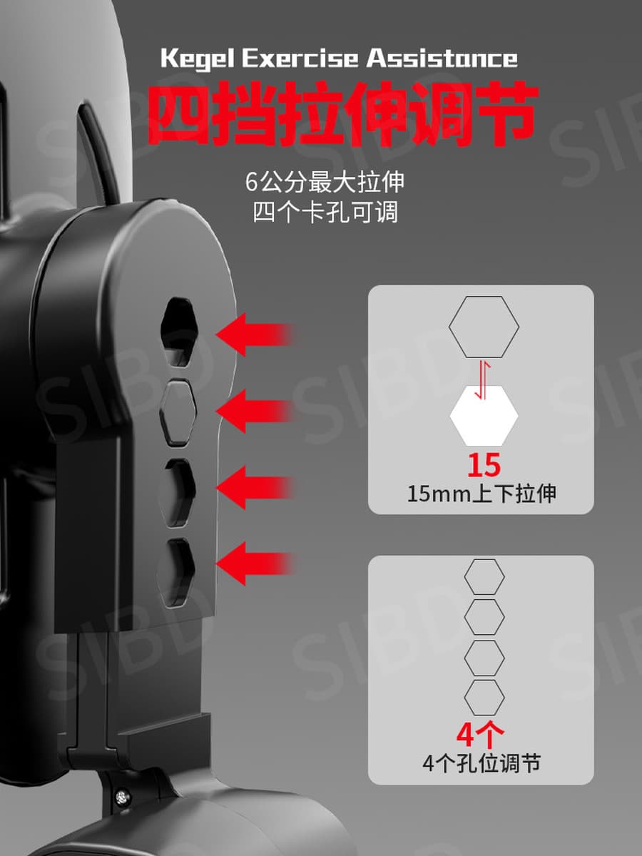 Тренажер Кегеля для мужчин, устройство для тренировки ног, тренажер для мышц тазового дна, тренажер для мышц PC, тренажер...