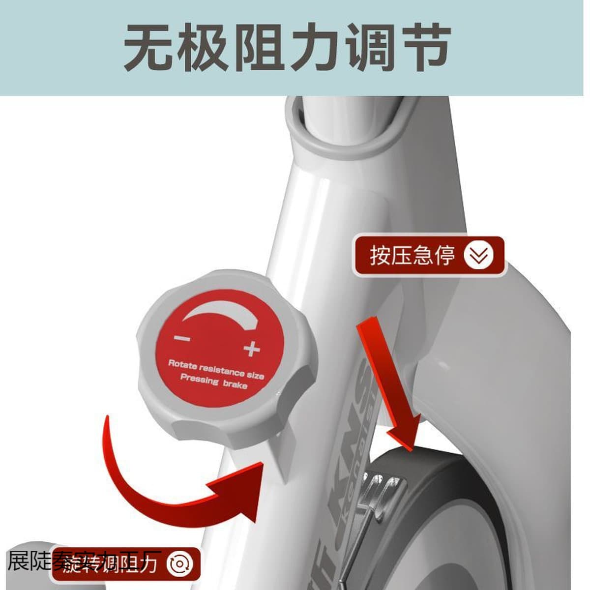 Динамический велотренажер для дома, для похудения, бесшумный, спортивный, для фитнеса, с педалями.
